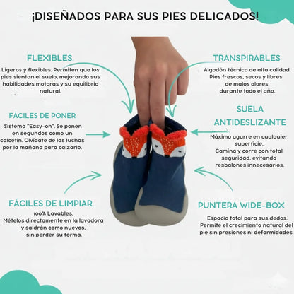 El calzado que respeta y cuida el pie de tu bebé